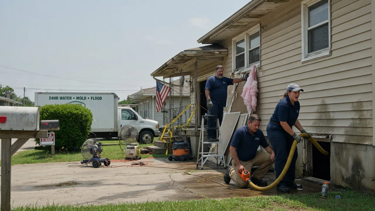 Water Damage Repair in Trumbauersville, PA near me